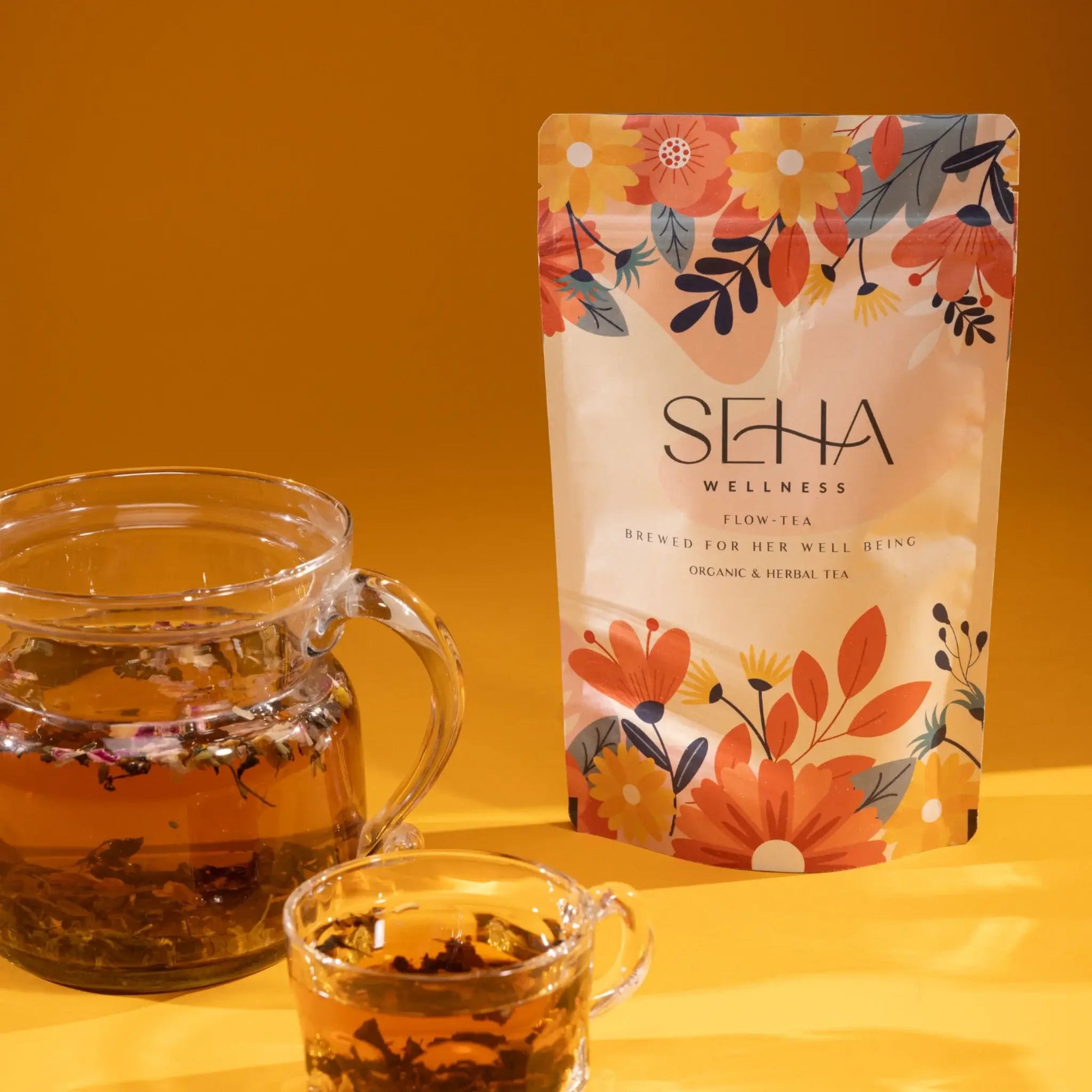 SEHA WELLNESS FLOW - TEA (AYURVEDIC TEA FOR HORMONAL BALANCE) - SQOON