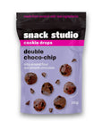 SNACK STUDIO COOKIE DROPS - DOUBLE CHOCO - CHIP (180g) - SQOON