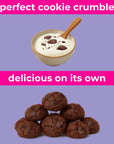 SNACK STUDIO COOKIE DROPS - DOUBLE CHOCO - CHIP (180g) - SQOON