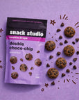SNACK STUDIO COOKIE DROPS - DOUBLE CHOCO - CHIP (180g) - SQOON