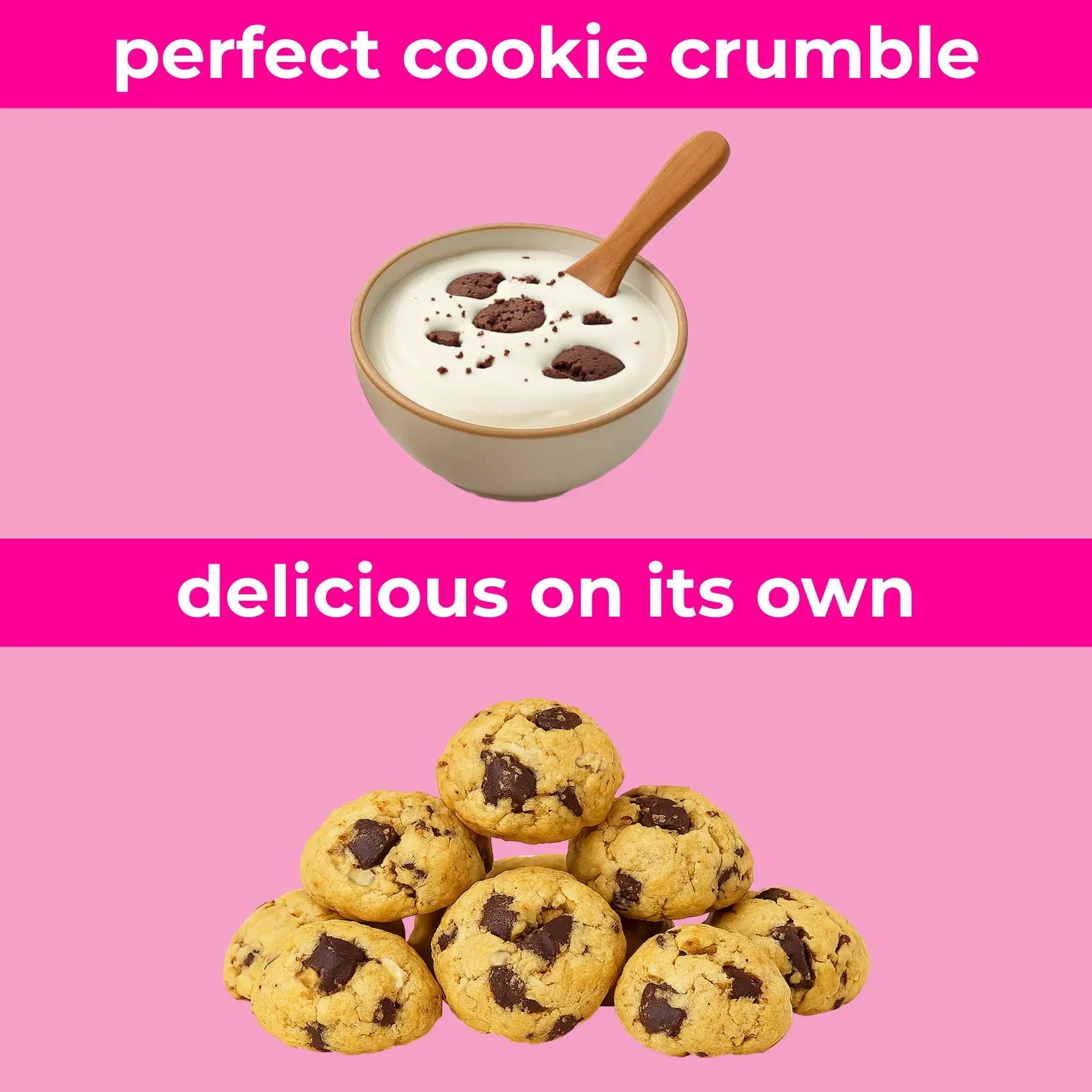 SNACK STUDIO COOKIE DROPS - PEANUT CHOCO - CHIP (180g) - SQOON