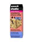 SNACK STUDIO COOKIE SQUARES - CRANBERRY CHOCO - CHIP (40g) - SQOON