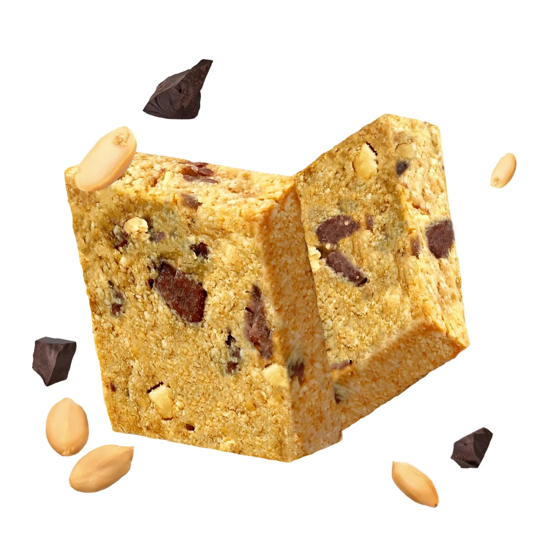SNACK STUDIO COOKIE SQUARES - PEANUT CHOCO - CHIP (40g) - SQOON
