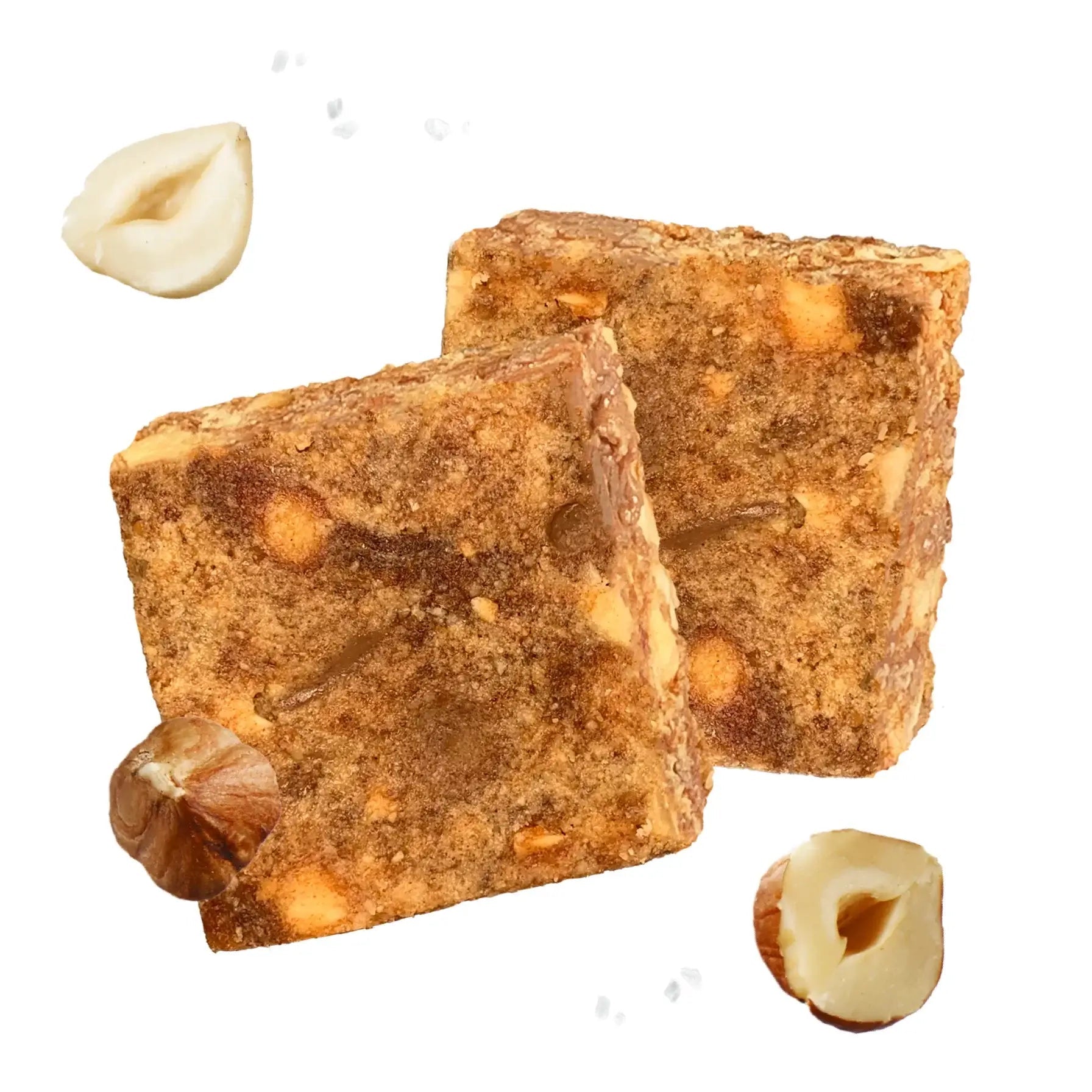 SNACK STUDIO ENERGY SQUARES - HAZELNUT SEA SALT (40g) - SQOON