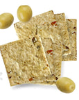 SNACK STUDIO SAVOURY SQUARES - GREEN OLIVE (48g) - SQOON