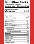 SNACK STUDIO SAVOURY SQUARES - SUN - DRIED TOMATO (48g) - SQOON
