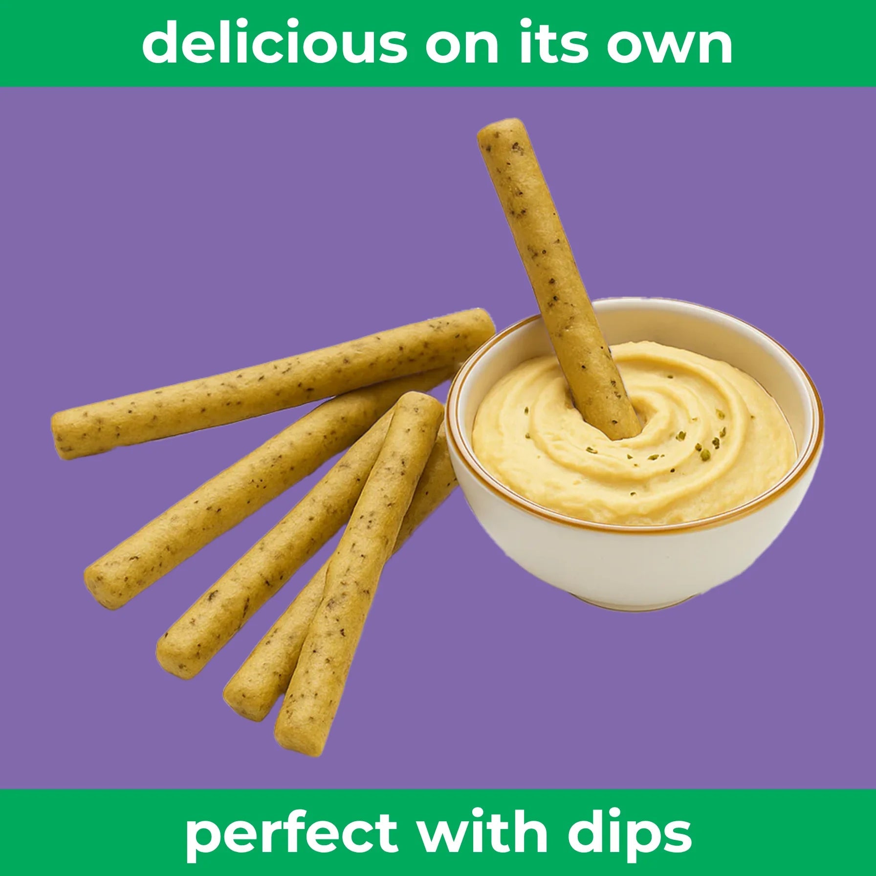 SNACK STUDIO SAVOURY STICKS - FRESH ZAATAR (200g) - SQOON