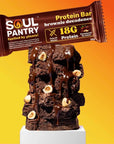 SOUL PANTRY BROWNIE DECADENCE PLANT PROTEIN BAR - SQOON