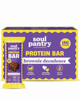 SOUL PANTRY BROWNIE DECADENCE PLANT PROTEIN BAR - SQOON
