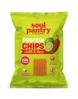 SOUL PANTRY CHILLI & LIME PROTEIN CHIPS (50g) - SQOON