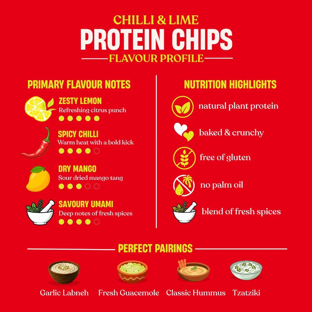 SOUL PANTRY CHILLI & LIME PROTEIN CHIPS (50g) - SQOON
