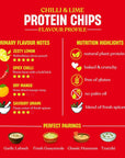 SOUL PANTRY CHILLI & LIME PROTEIN CHIPS (50g) - SQOON