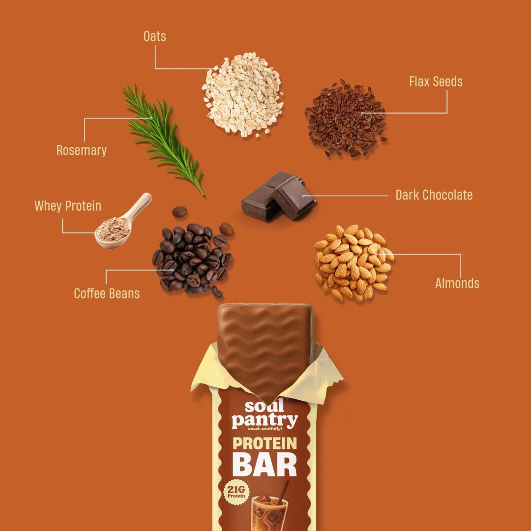 SOUL PANTRY ESPRESSO EUPHORIA PROTEIN BAR - SQOON