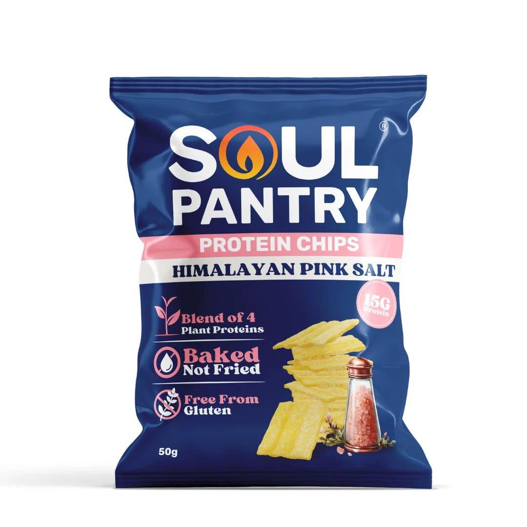 SOUL PANTRY HIMALAYAN PINK SALT PROTEIN CHIPS - SQOON