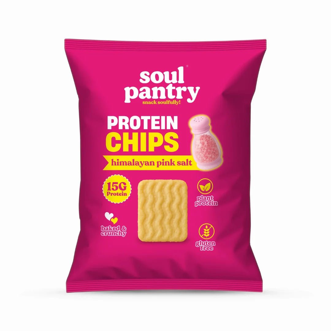 SOUL PANTRY HIMALAYAN PINK SALT PROTEIN CHIPS (50g) - SQOON