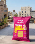 SOUL PANTRY HIMALAYAN PINK SALT PROTEIN CHIPS (50g) - SQOON