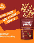 SOUL PANTRY PERI PERI CASHEWS (100g) - SQOON