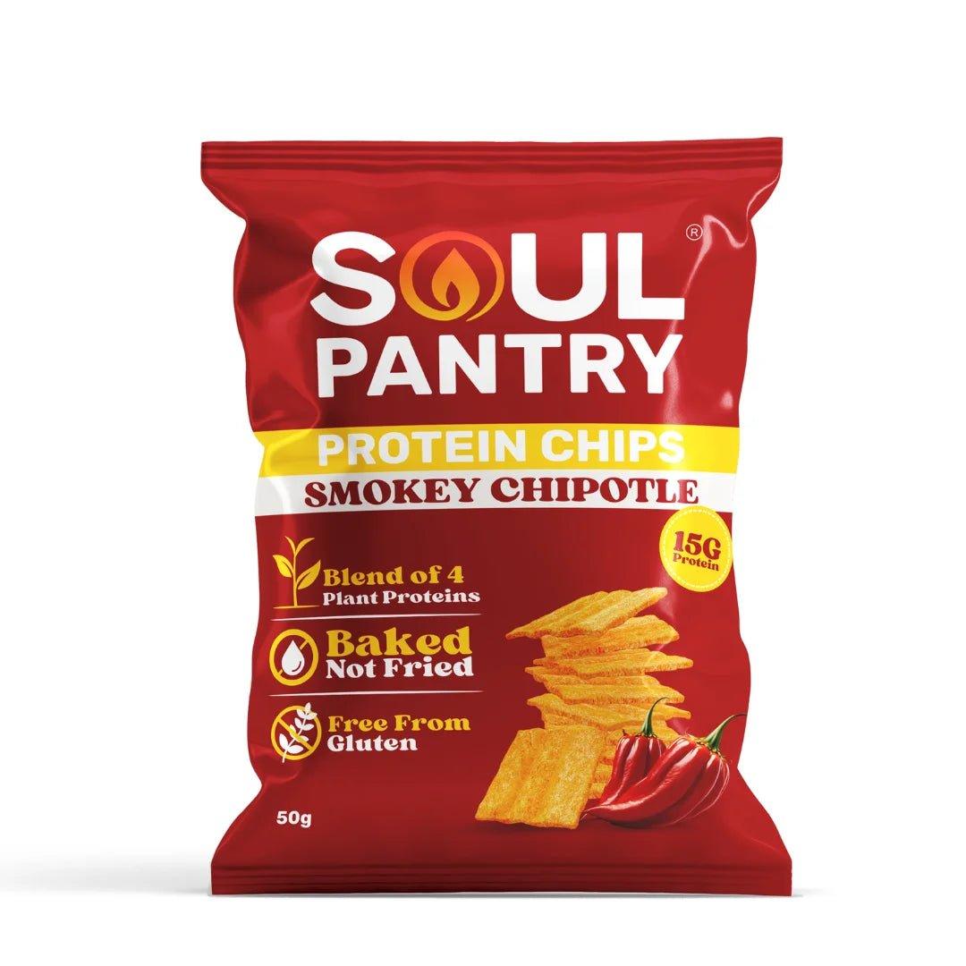 SOUL PANTRY SMOKEY CHIPOTLE PROTEIN CHIPS - SQOON
