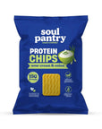 SOUL PANTRY SOUR CREAM & ONION PROTEIN CHIPS (50g) - SQOON