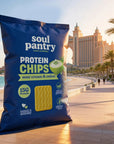 SOUL PANTRY SOUR CREAM & ONION PROTEIN CHIPS (50g) - SQOON