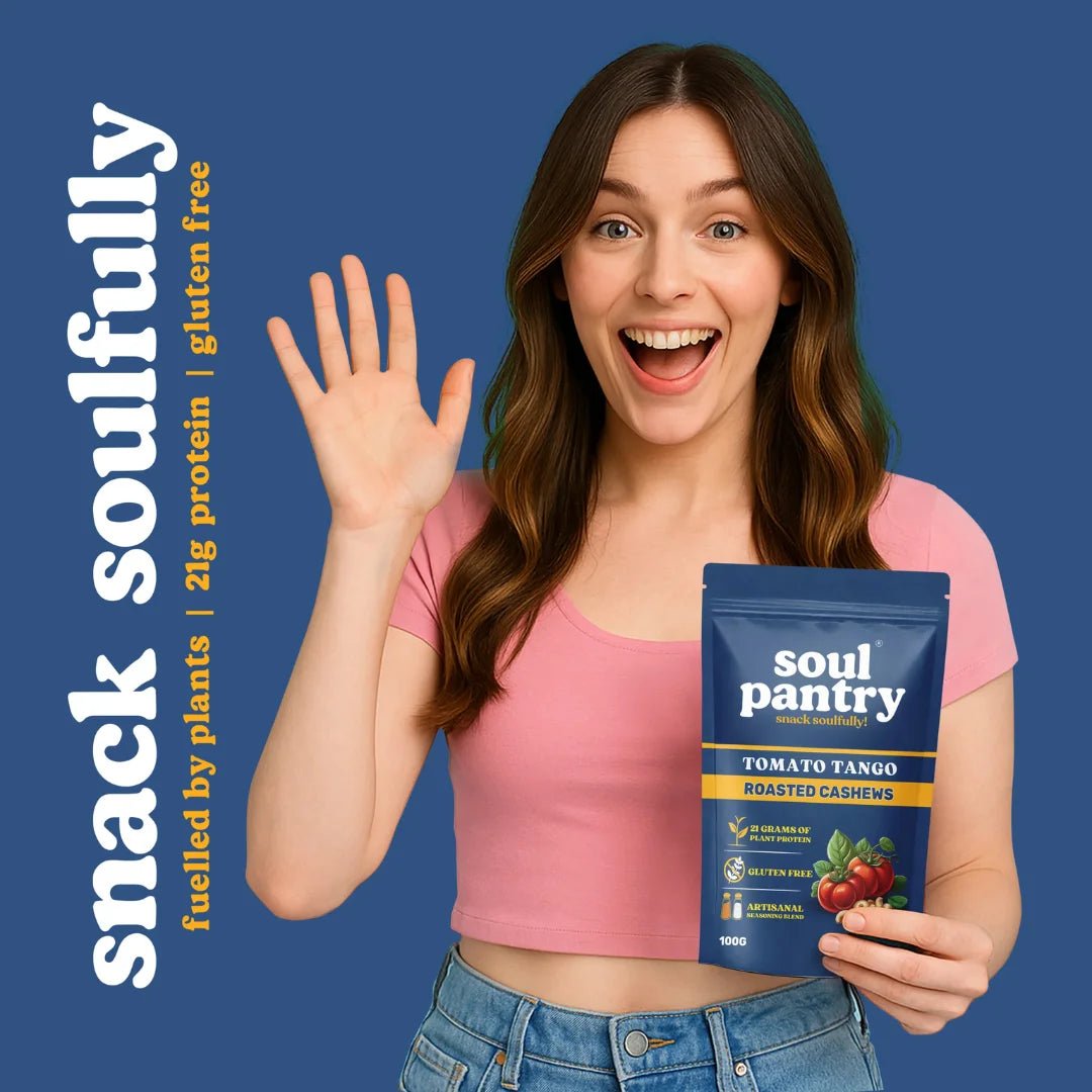 SOUL PANTRY TOMATO TANGO CASHEWS (100g) - SQOON