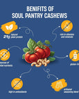 SOUL PANTRY TOMATO TANGO CASHEWS (100g) - SQOON