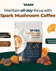 SPARK LATTE MUSHROOM COFFEE - SQOON
