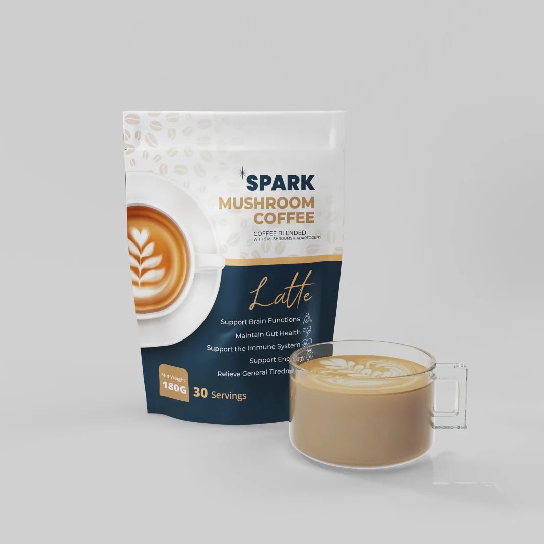 SPARK LATTE MUSHROOM COFFEE (2x Bags Bundle) - SQOON