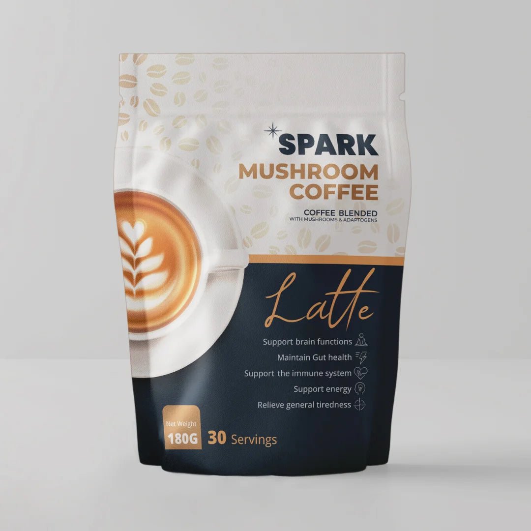 SPARK LATTE MUSHROOM COFFEE - SQOON