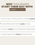 SUPERPOWDERS MUSHROOM COFFEE - BLACK COFFEE - SQOON
