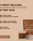 SUPERPOWDERS MUSHROOM COFFEE - CHOCOLATE FLAVORED - SQOON
