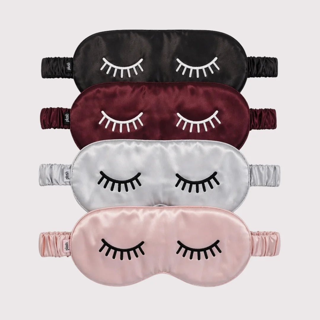 THE PLUSH SILK SLEEP MASKS - SQOON