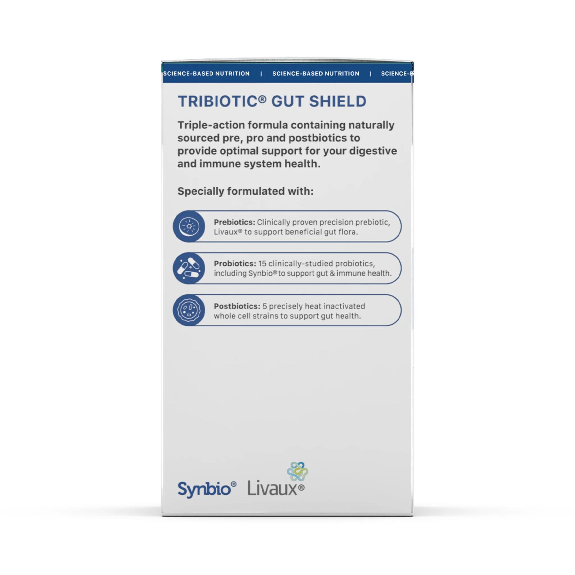 THERONOMIC TRIBIOTIC GUT SHIELD - SQOON
