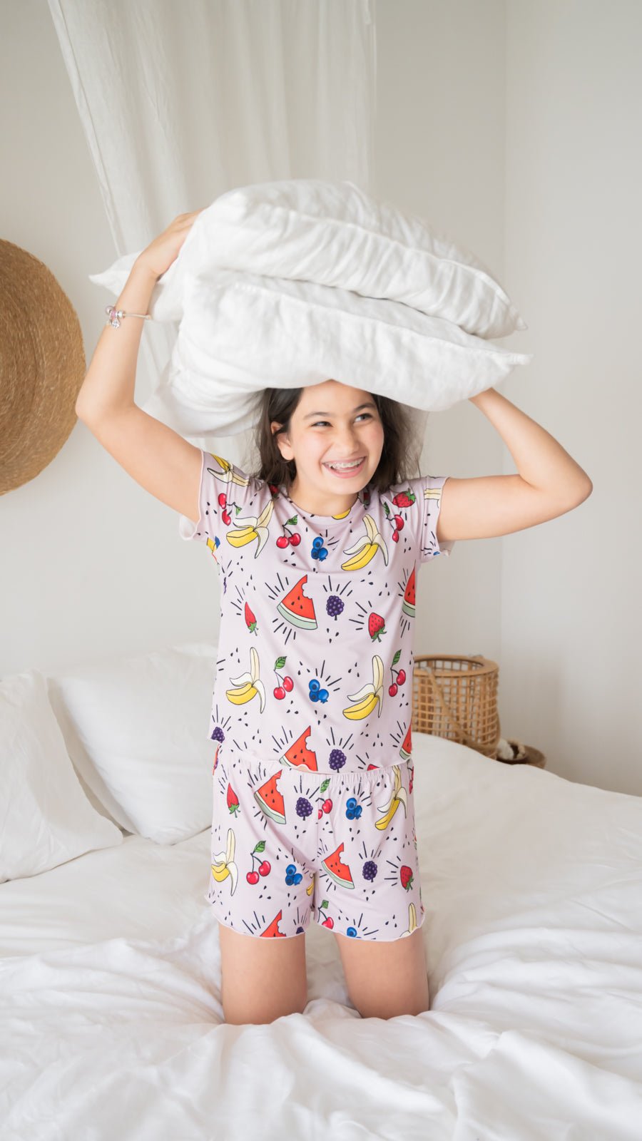 Tutti Frutti Shorts set OEKO - TEX® Bamboo - SQOON