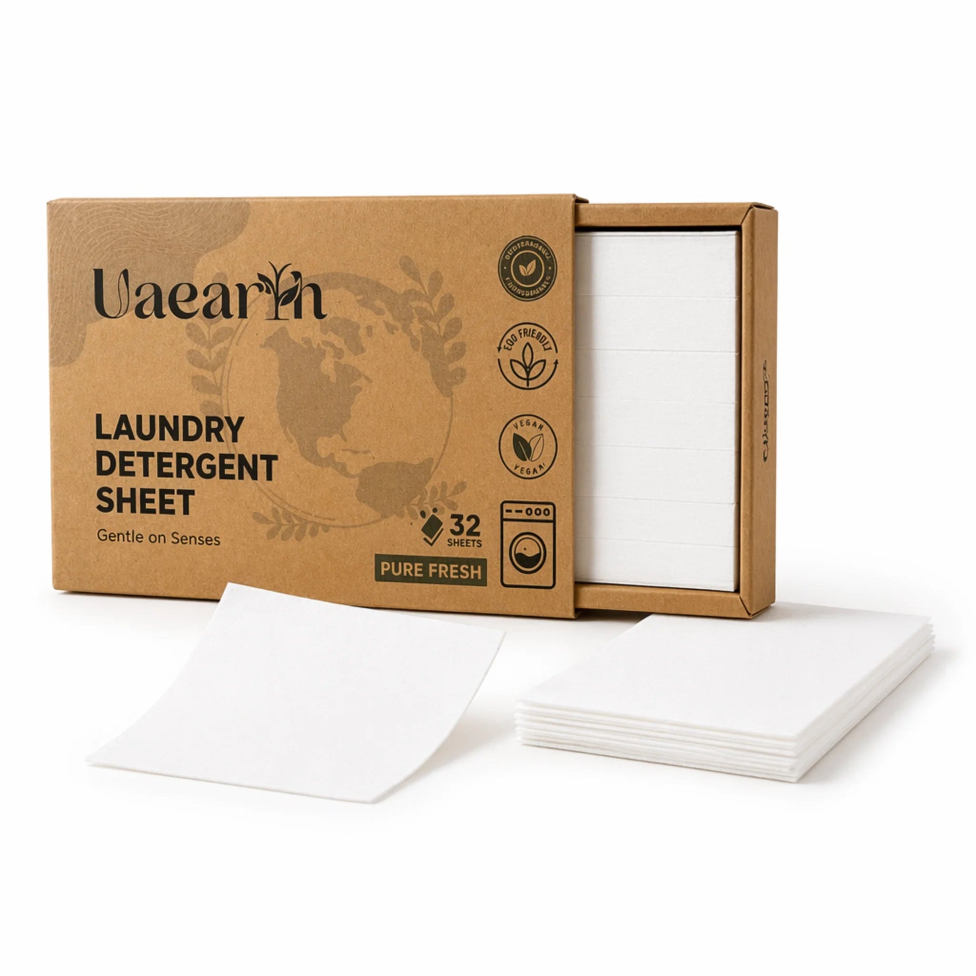 UAEARTH LAUNDRY DETERGENT SHEETS (32 pcs) - SQOON